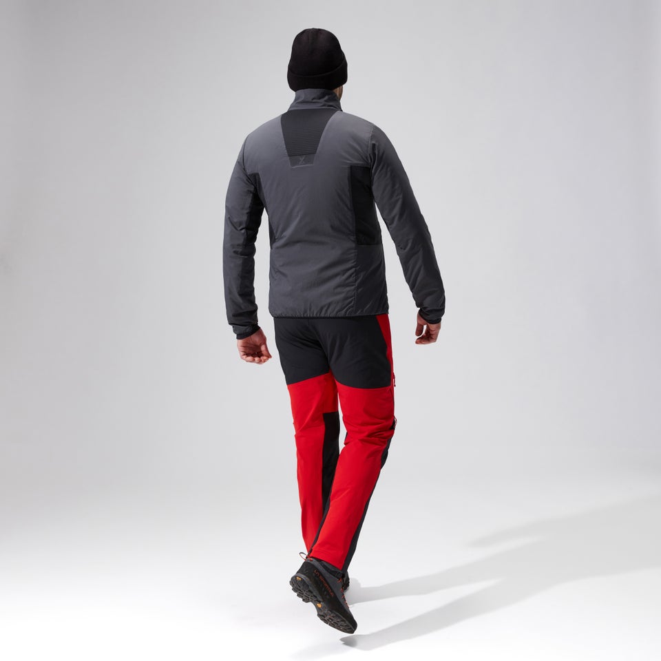 MTN Guide MW Hybrid Jacken für Herren - Grau/Schwarz