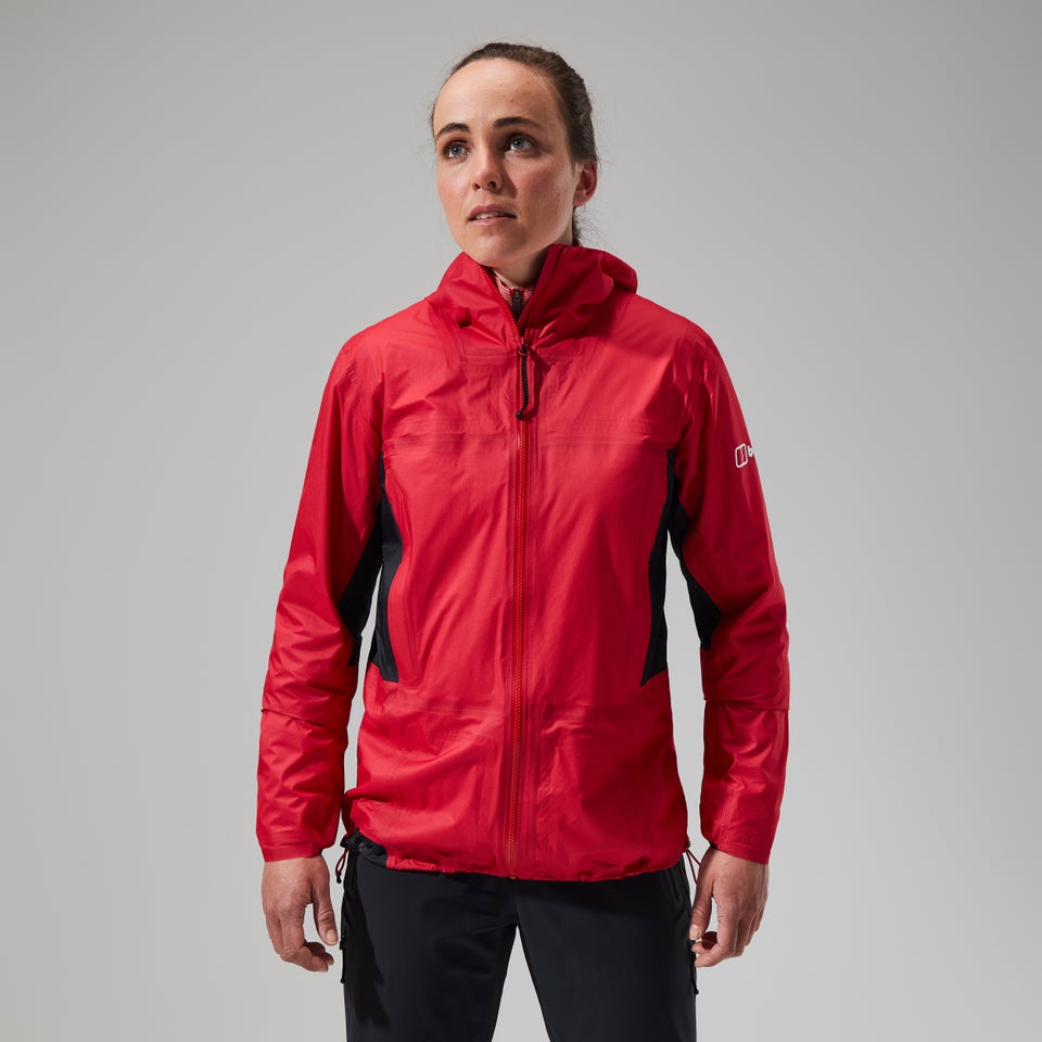 Women's MTN Guide Hyper Alpha Jacket - Red/Black