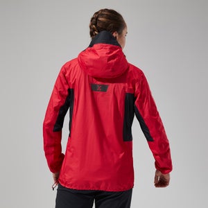 Women's MTN Guide Hyper Alpha Jacket - Red/Black