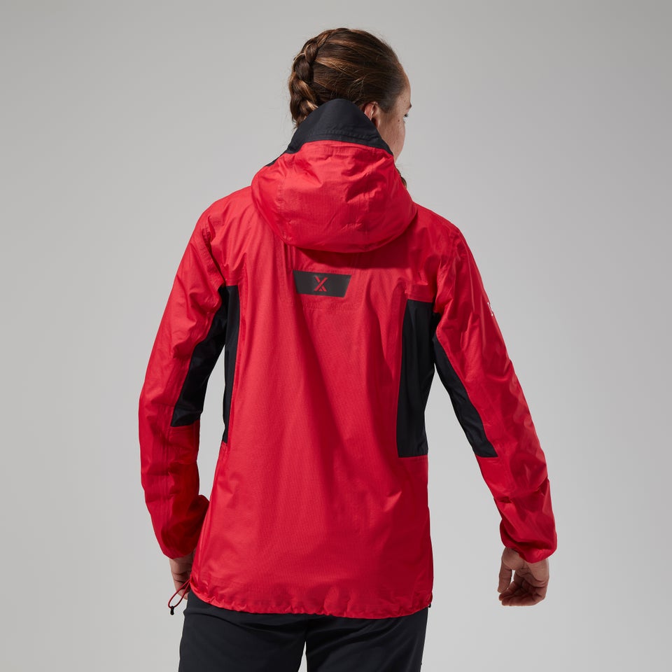 Women's MTN Guide Hyper Alpha Jacket - Red/Black