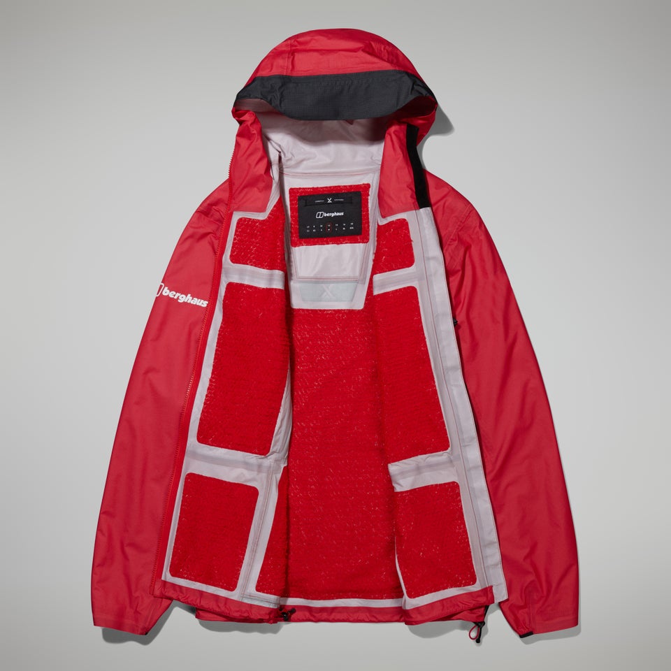 Women's MTN Guide Hyper Alpha Jacket - Red/Black