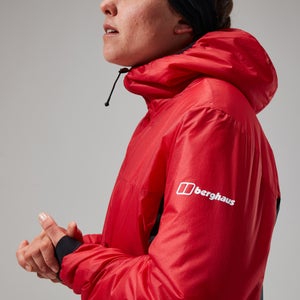 MTN Arete Synthetischer Hoodie für Damen - Rot/Schwarz