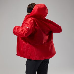 MTN Arete Synthetischer Hoodie für Damen - Rot/Schwarz