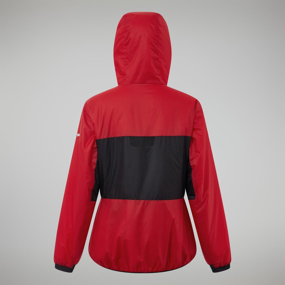 Women's MTN Arete LB Synthetic Hoody - Red/Black