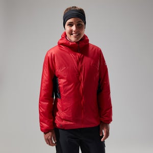 MTN Arete Synthetischer Hoodie für Damen - Rot/Schwarz