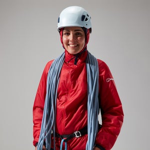 MTN Arete Synthetischer Hoodie für Damen - Rot/Schwarz