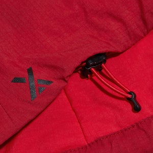 MTN Seeker MW Synthetischer Hoodie für Damen - Dunkelrot/Rot