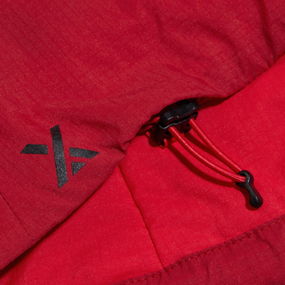 MTN Seeker MW Synthetischer Hoodie für Damen - Dunkelrot/Rot