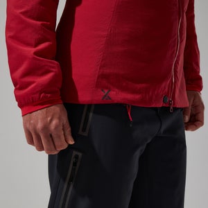 MTN Seeker MW Synthetischer Hoodie für Damen - Dunkelrot/Rot