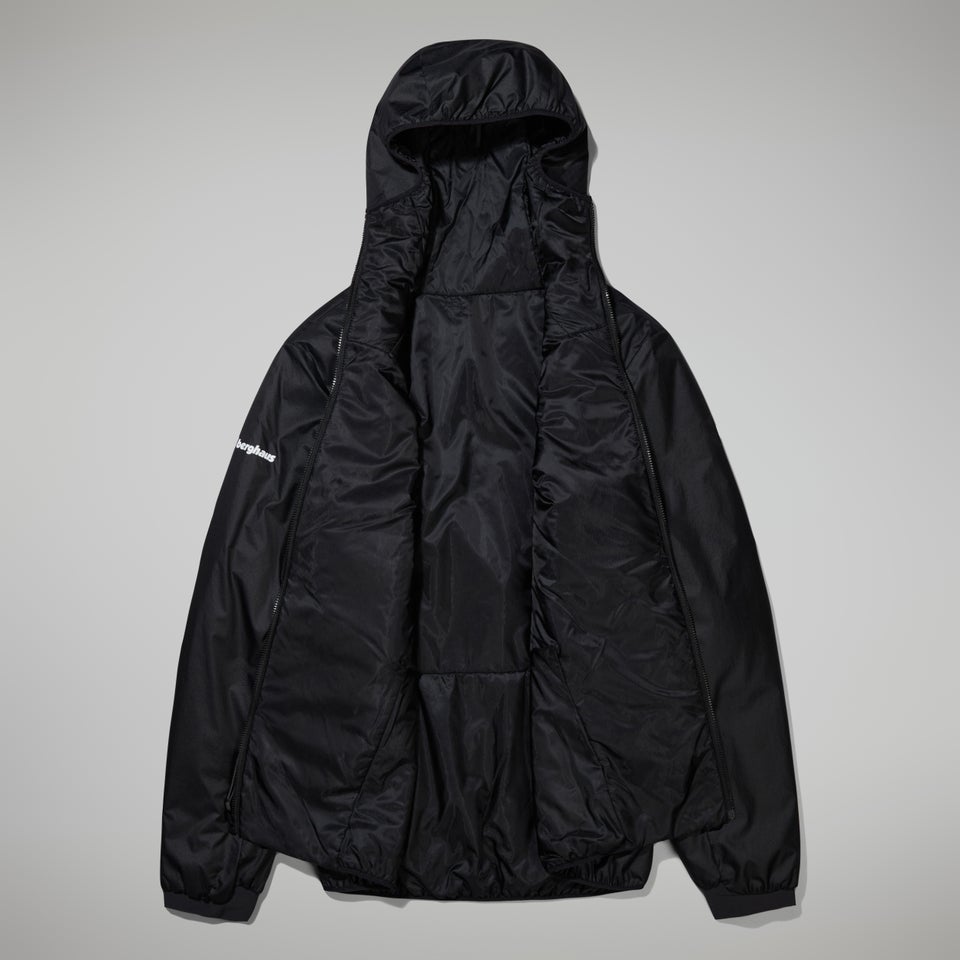 Women's MTN Arete LB Synthetic Hoody - Black/Grey