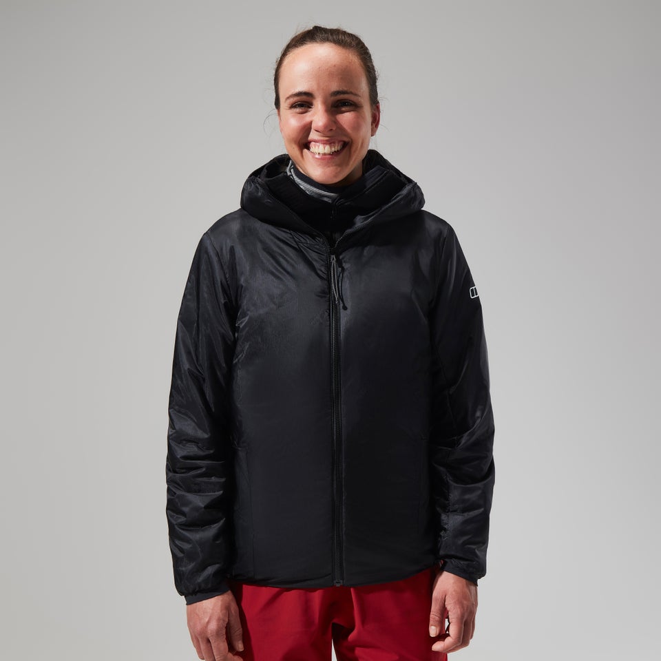 Women's MTN Arete LB Synthetic Hoody - Black/Grey