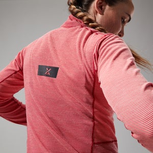 Women's MTN Guide Long Sleeve Half Zip - Red