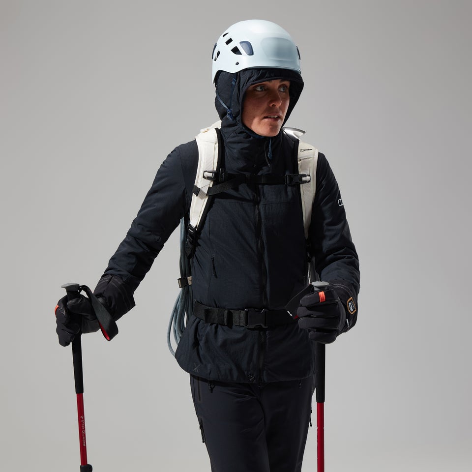 MTN Seeker Synthetischer Hoodie für Damen - Schwarz