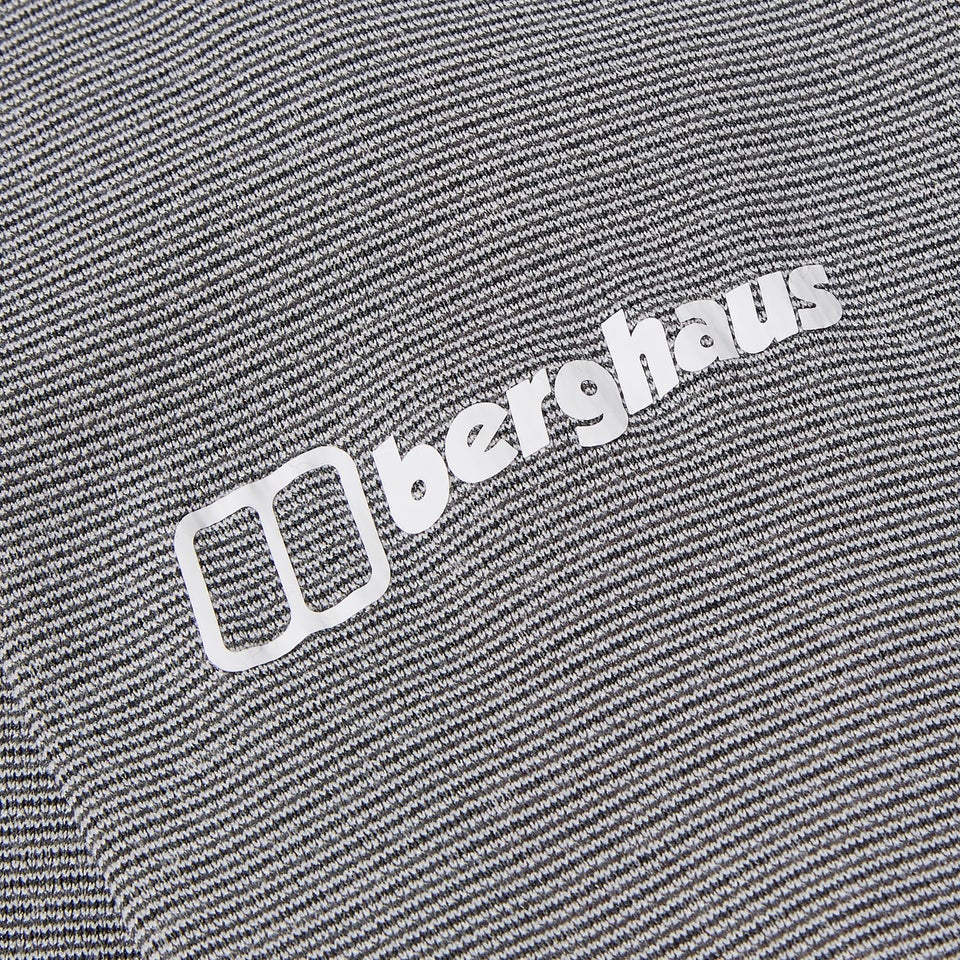 Women's MTN Guide Long Sleeve Half Zip - Grey/Red