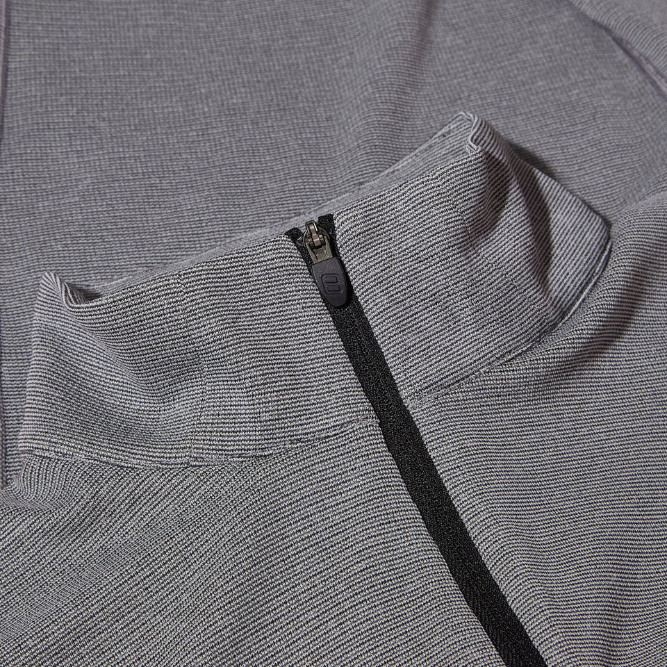 Women's MTN Guide Long Sleeve Half Zip - Grey/Red