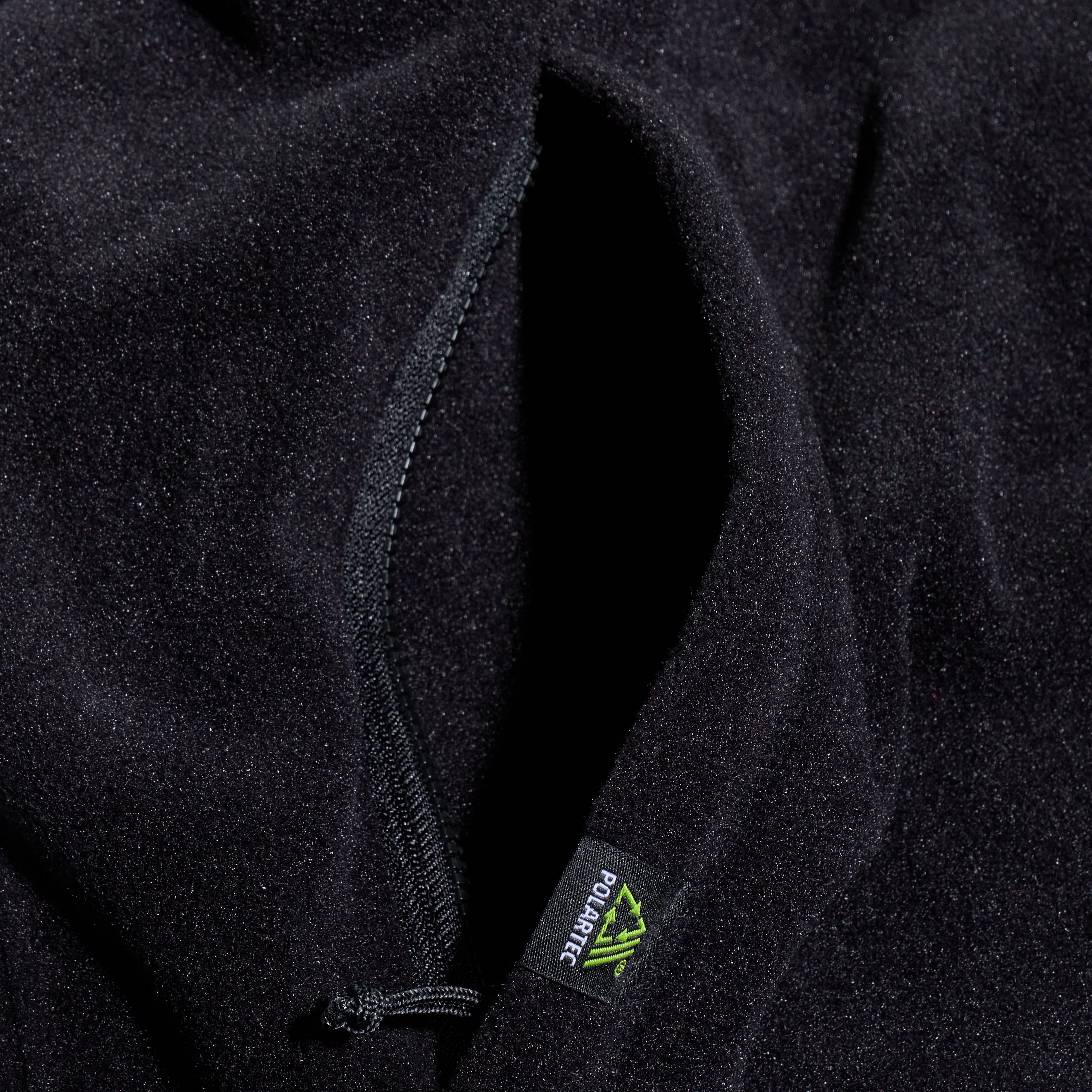 Prism Polartec Kapuzenjacke für Herren - Schwarz