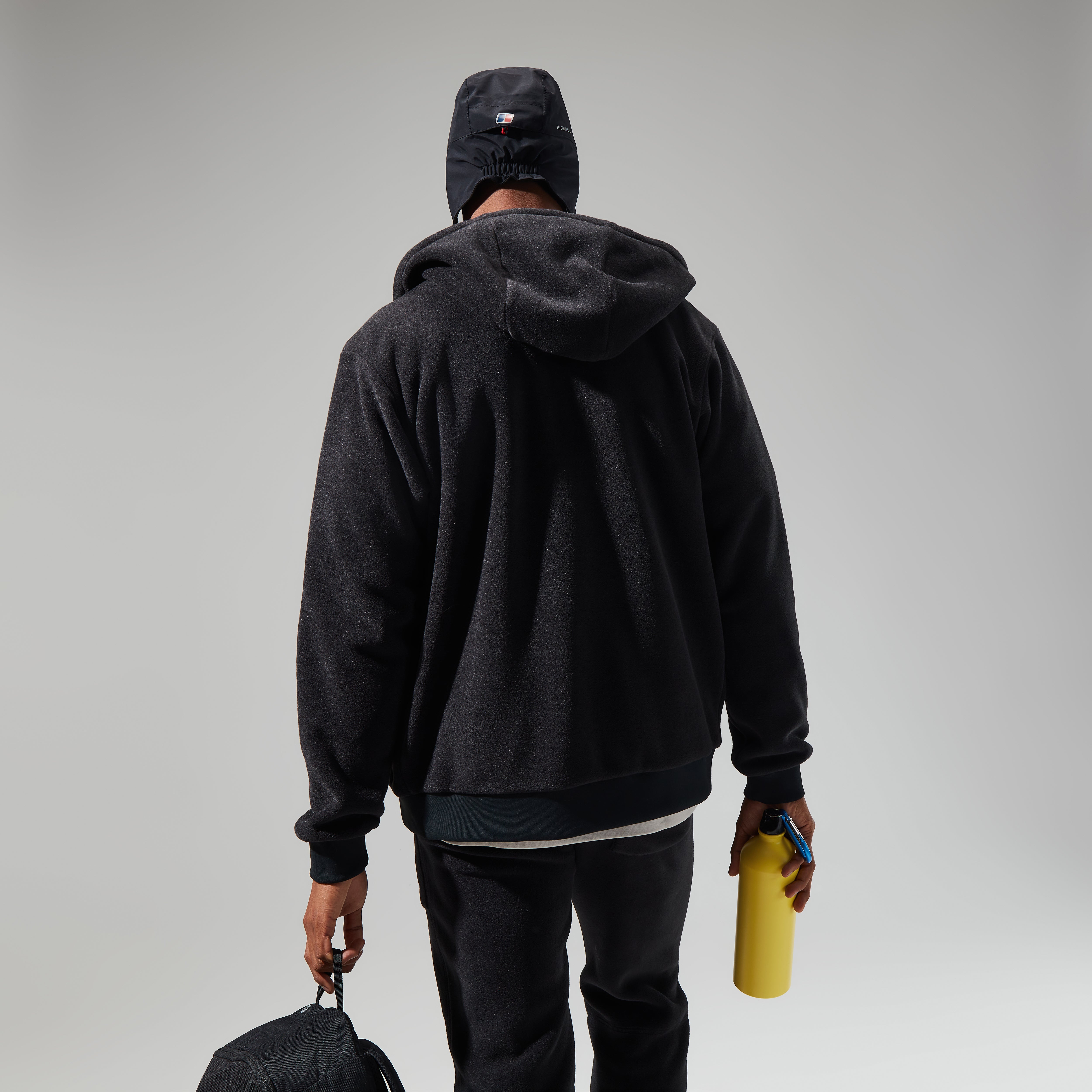 Prism Polartec Kapuzenjacke für Herren - Schwarz