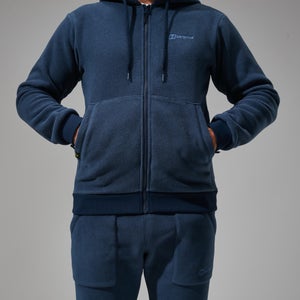 Men's Prism Polartec Hooded Jacket - Dark Blue
