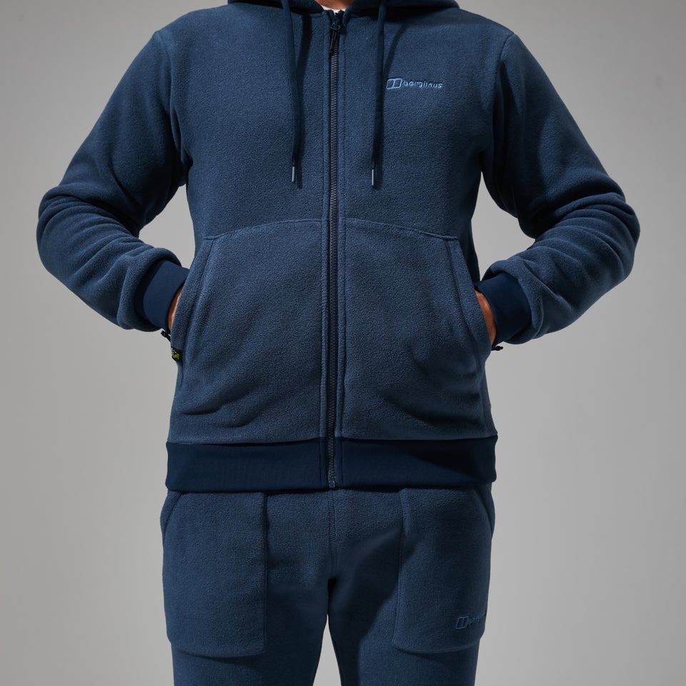 Men's Prism Polartec Hooded Jacket - Dark Blue