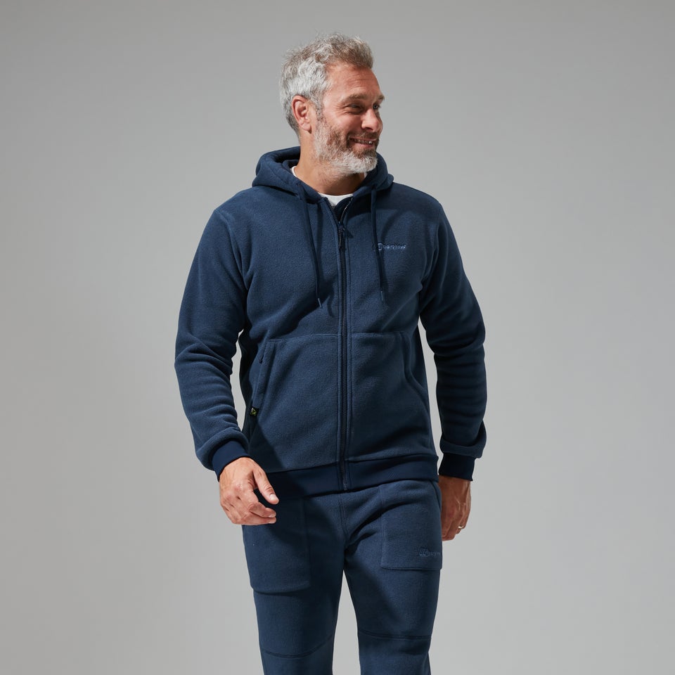 Men's Prism Polartec Hooded Jacket - Dark Blue