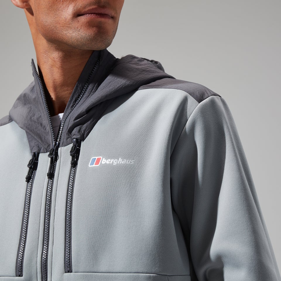 Men's Reacon Hooded Jacket - Grey/Black