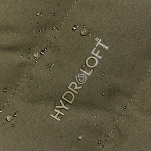 Men's Theran Hybrid Hooded Jacket - Dark Green