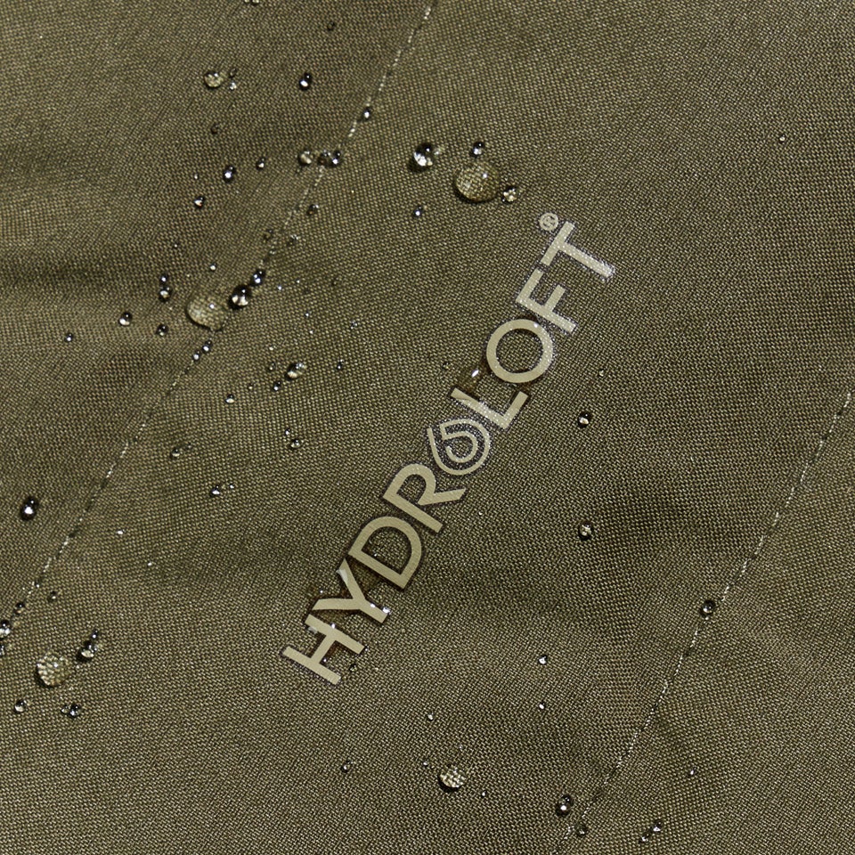 Men's Theran Hybrid Hooded Jacket - Dark Green