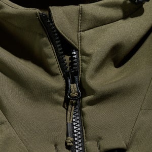 Men's Theran Hybrid Hooded Jacket - Dark Green
