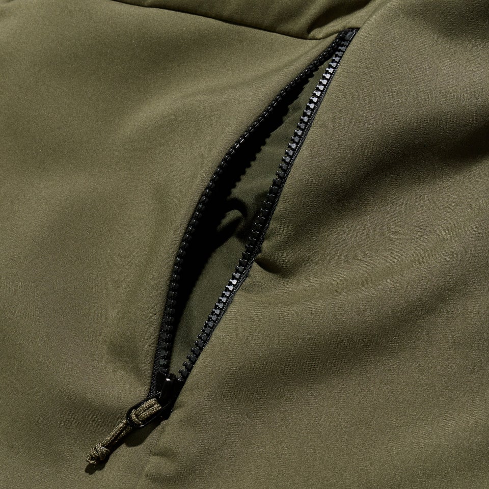 Men's Theran Hybrid Hooded Jacket - Dark Green