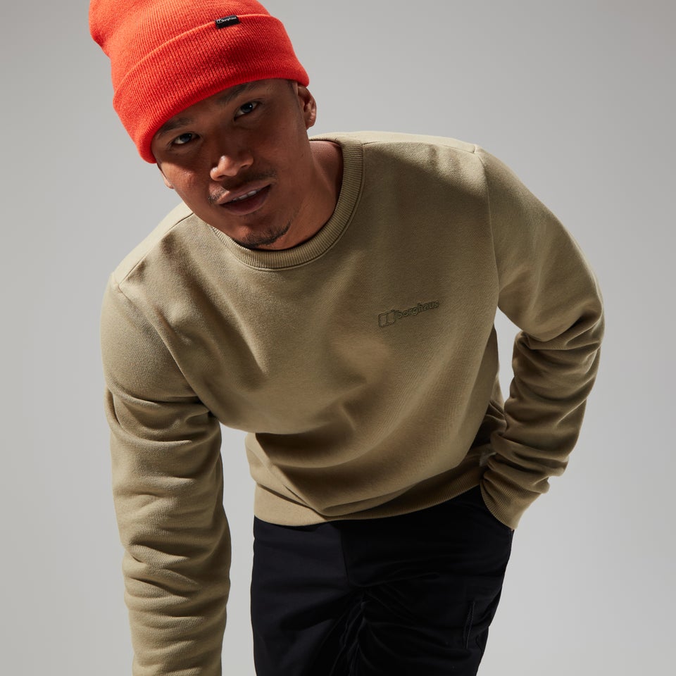 Men's Logo Crew Light Green