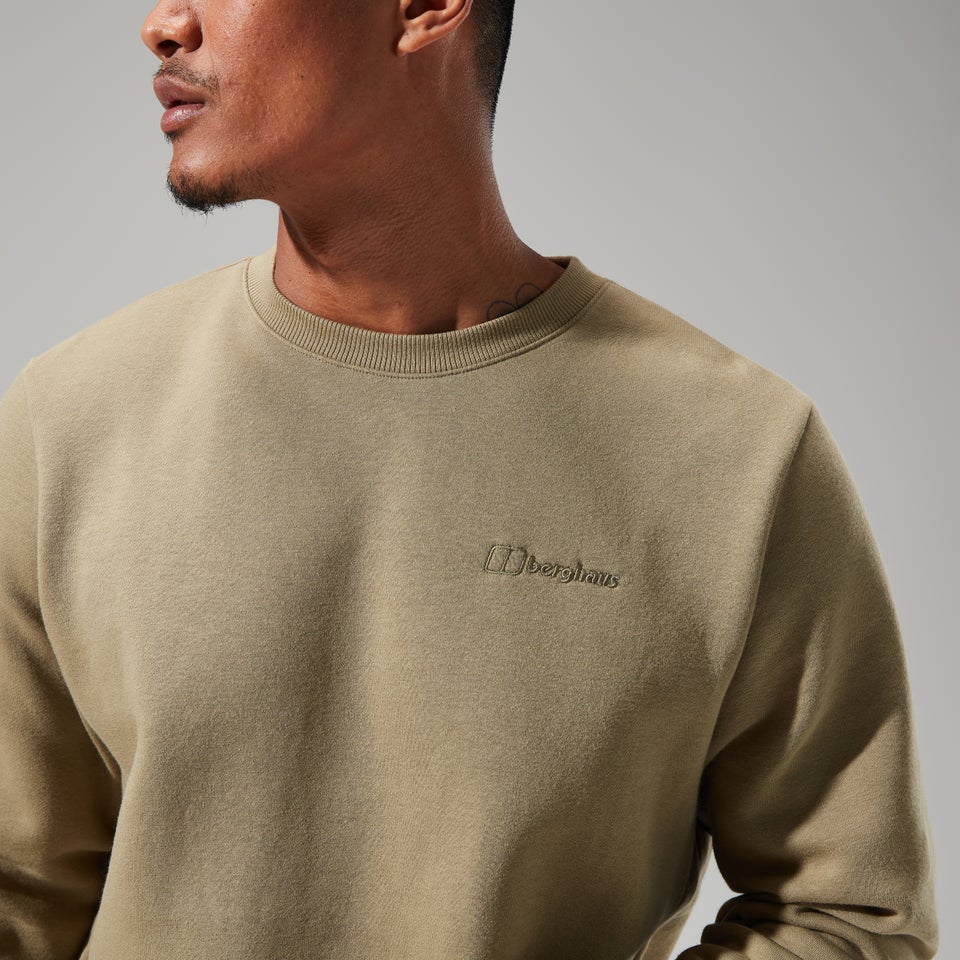 Men's Logo Crew Light Green