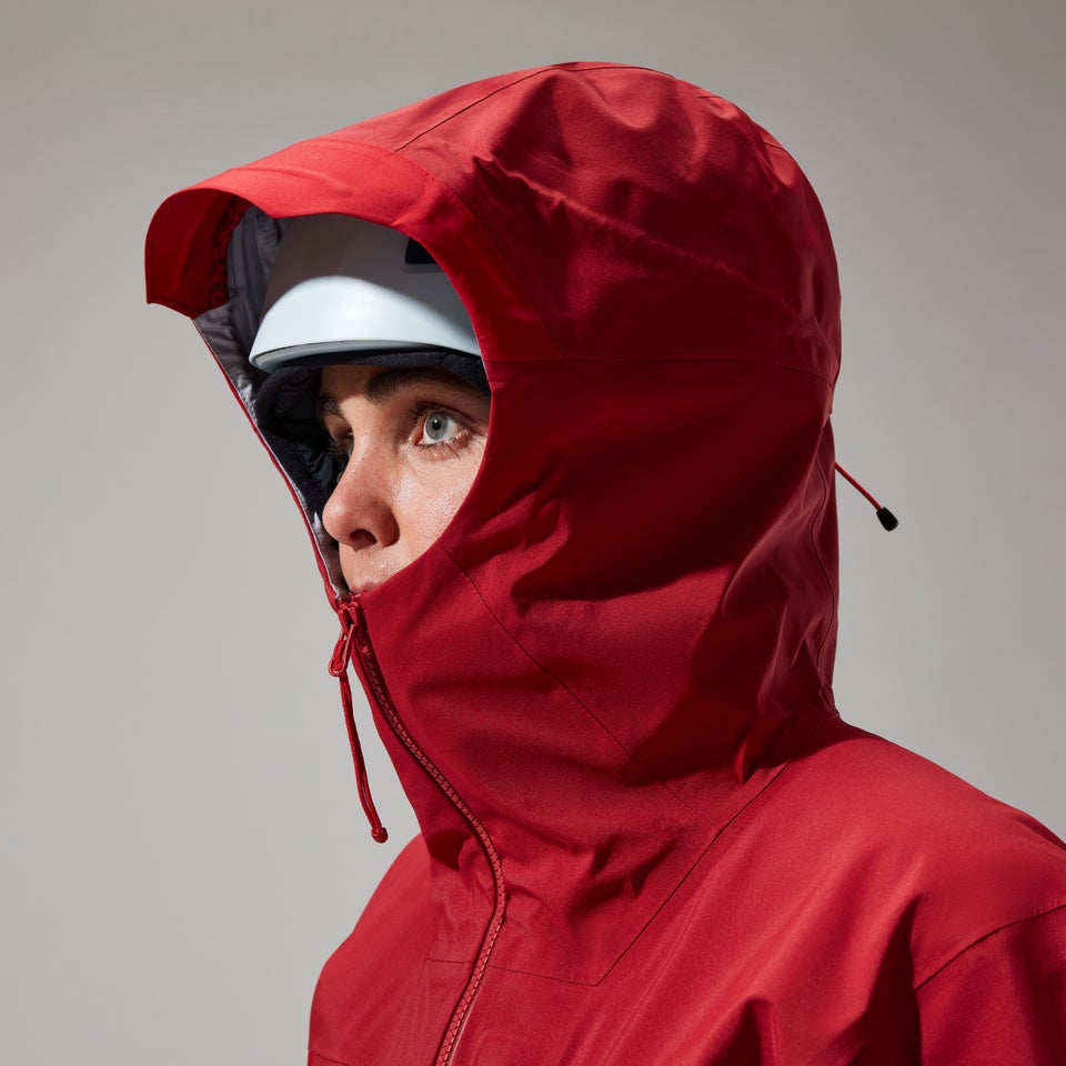 MTN Seeker Gore-Tex Jacken für Damen - Dunkelrot/Rot