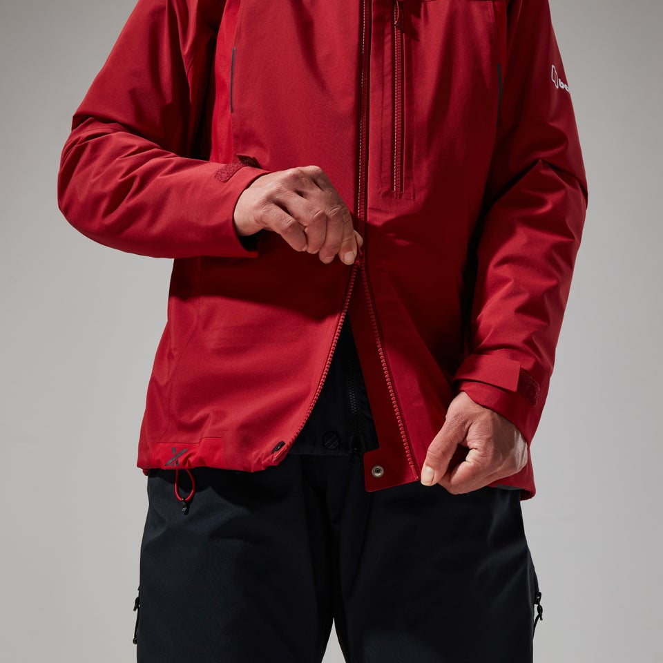 MTN Seeker Gore-Tex Jacken für Damen - Dunkelrot/Rot