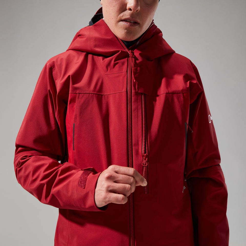 MTN Seeker Gore-Tex Jacken für Damen - Dunkelrot/Rot
