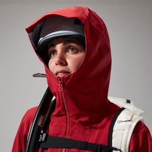 Women's MTN Seeker Gore-Tex Jacket - Dark Red/Red