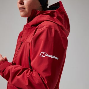 Women's MTN Seeker Gore-Tex Jacket - Dark Red/Red