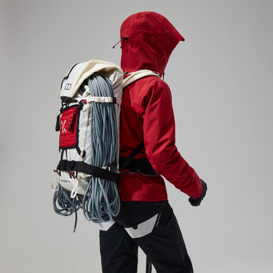 MTN Seeker Gore-Tex Jacken für Damen - Dunkelrot/Rot