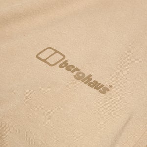 Men's Organic Colour Logo Super Stretch Tee Natural