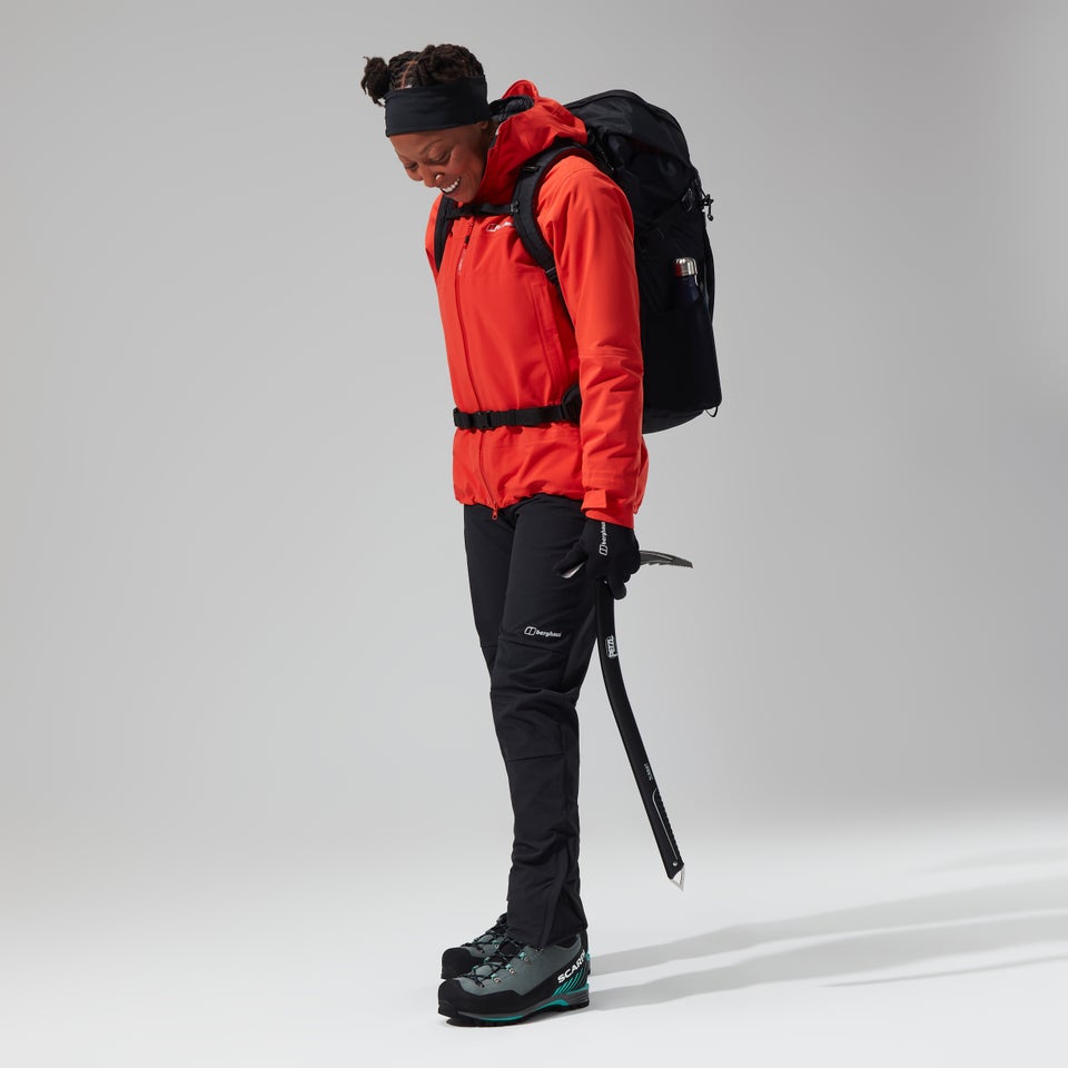 Highland Storm 3L Wasserdichte Jacken für Damen - Orange