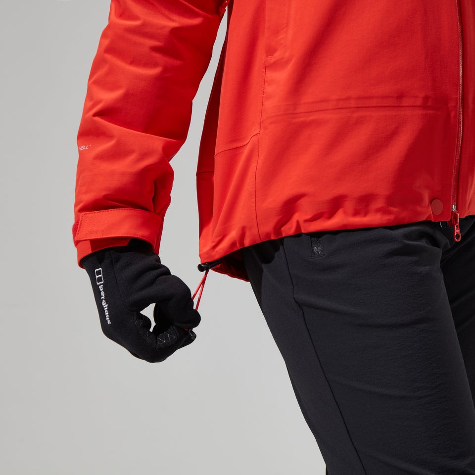 Highland Storm 3L Wasserdichte Jacken für Damen - Orange