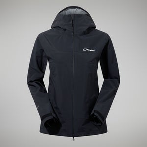 Highland Storm 3L Wasserdichte Jacken für Damen - Schwarz