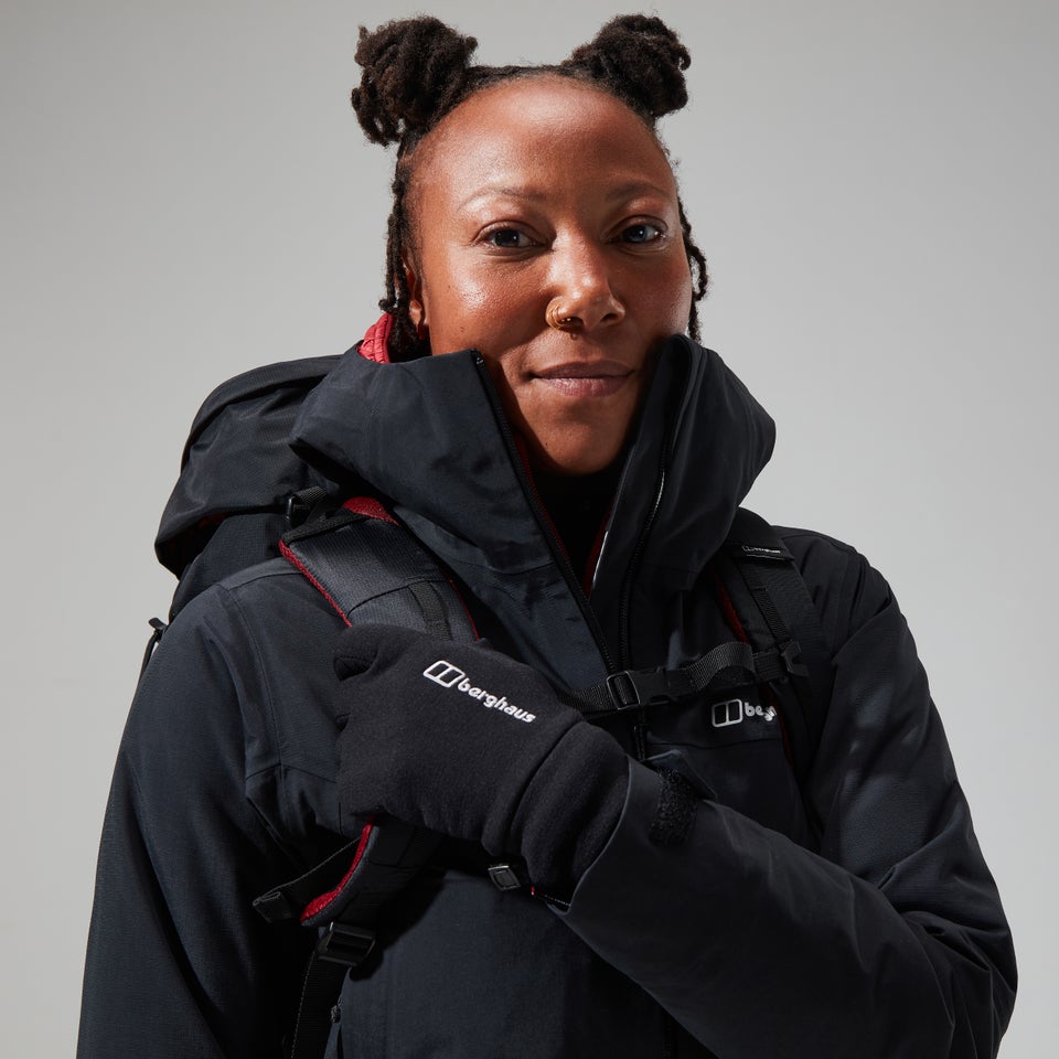 Highland Storm 3L Wasserdichte Jacken für Damen - Schwarz