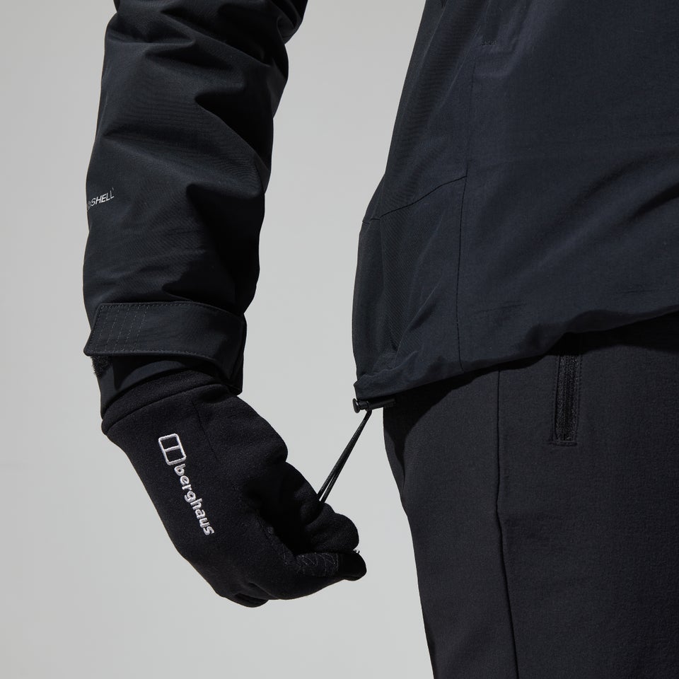 Highland Storm 3L Wasserdichte Jacken für Damen - Schwarz