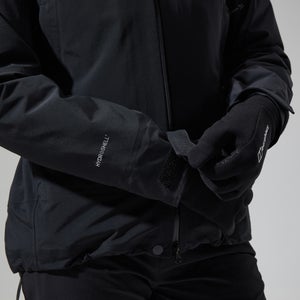 Highland Storm 3L Wasserdichte Jacken für Damen - Schwarz
