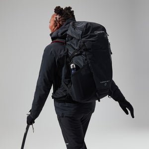 Highland Storm 3L Wasserdichte Jacken für Damen - Schwarz