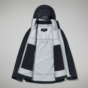 Highland Storm 3L Wasserdichte Jacken für Damen - Schwarz