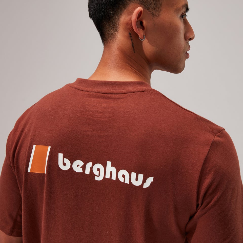 Unisex Orginal Heritage F&B Logo T-Shirt - Dark Brown