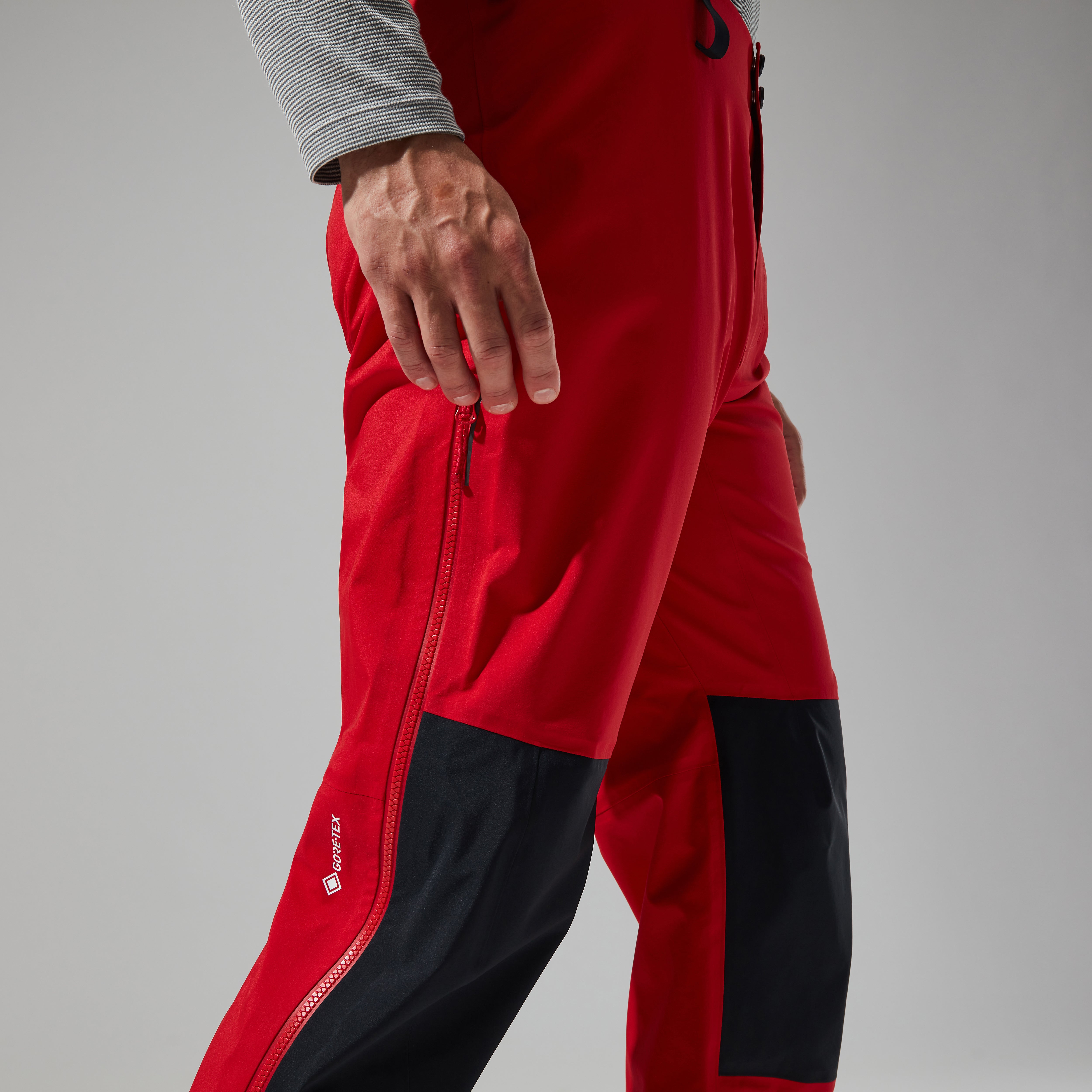 Men's MTN Seeker Gore-Tex Pant - Red/Black | Berghaus