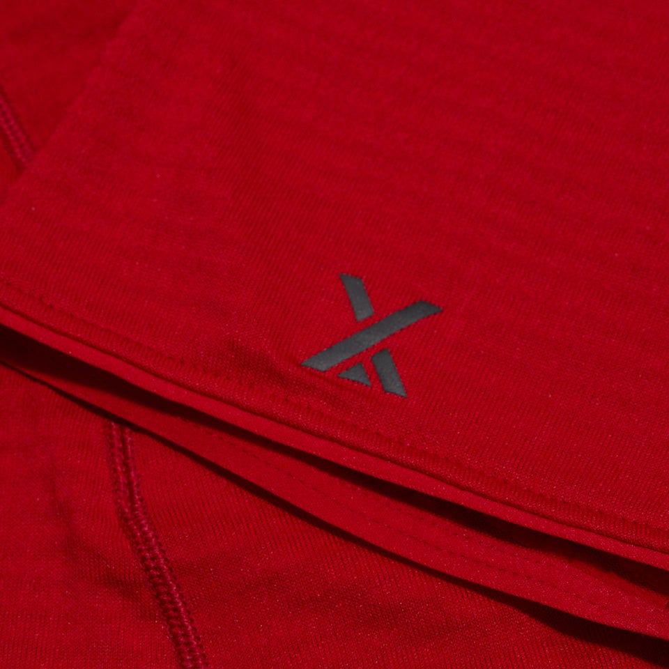 MTN Arete LB Half Zip für Damen - Rot