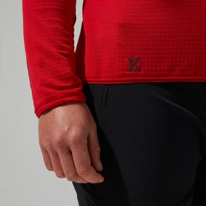 Women's MTN Arete LB Half Zip - Red